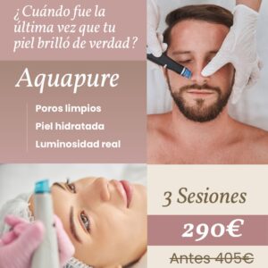 Facial Aquapure - 3 sesiones